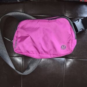 Lululemon Athletica Fuchsia Crossbody Bag